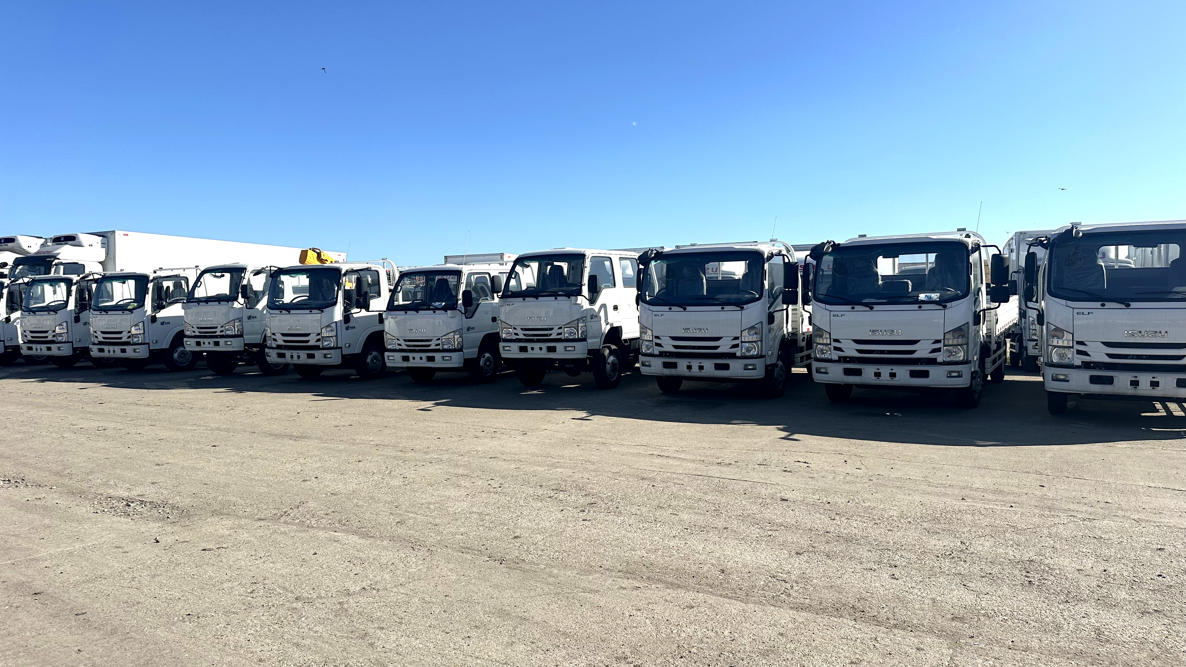Owned logistics fleet